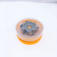 Couteau à bois en carbure TUOKE TK628 OEM HRC45 15 Hélices pour machine à coller les chants, couteau de finition des chants