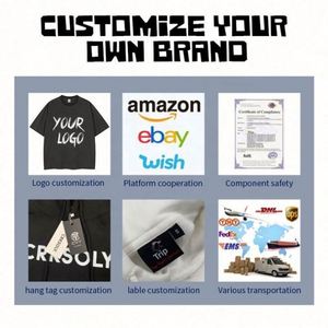 High Quality Blank Mixcolor Unisex Custom Print Logo Cotton American Retro Style Tshirts for Men Summer - Product Image 6