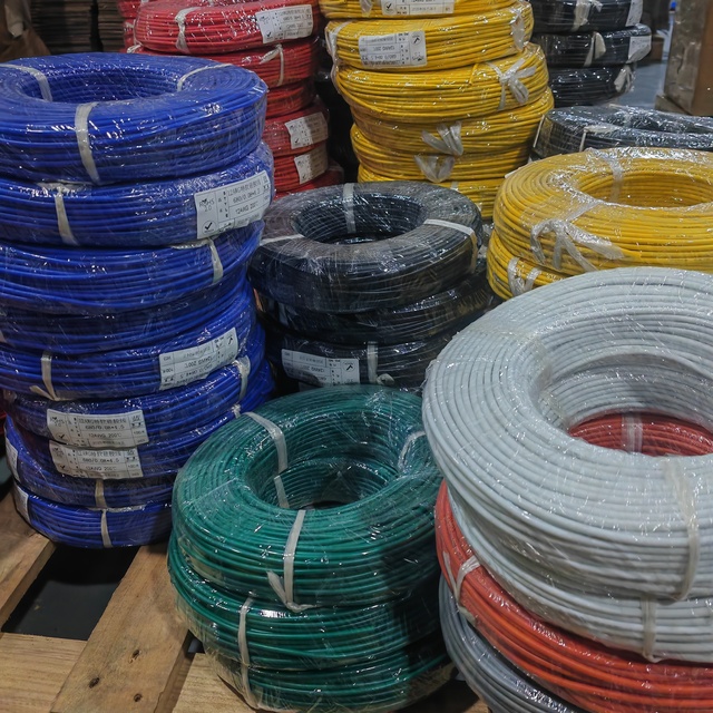 Yellow Custom Cable 4/0AWG-30AWG Silicone Flexible Tin Plated Copper Core Electrical Wire for Building and Heating Applications
