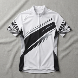 Maillots de cyclisme pour femmes, imprimés, respirants, séchage rapide, extensibles dans quatre directions, en spandex/polyester, pour l'été, pour le vélo de route - Product Image 1