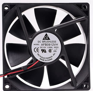 Ventilateur de refroidissement haute performance 12V à haut débit d'air, modèle 9050 de 9 cm, double roulement à billes, 8500 tr/min, montage en treillis - Product Image 1
