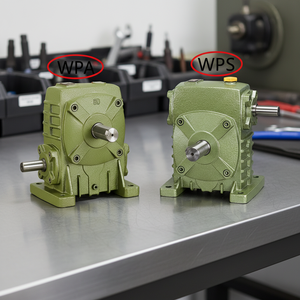 ממסרת תמסורת תולעתית HGC 40 מהירויות 1440 סיבובים לדקה WP, ODM 0.12KW-15KW, תיבת הילוכים להרכבה אנכית, ציר מוצק, מומנט מקסימלי 2371 ניוטון-מטר - Product Image 3