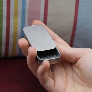 Boîte à bijoux personnalisée 60x34x10mm avec couvercle coulissant, mini boîte à bougies DIY, conteneur pour cadeau de mariage, petite boîte de rangement, impression couleur gratuite - Product Image 5