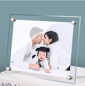 Trang trí nội thất rõ ràng vít không khung A4/A5 Kích thước Acrylic khung ảnh pha lê Tabletop trang trí giấy chứng nhận cho sự tăng trưởng của bé - Product Image 5