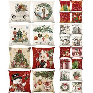 وسائد رأس السرير الجديدة لعيد الميلاد بنمط مطرز عتيق، وسائد أريكة بالجملة للاستخدام المنزلي والفندقي - Product Image 3