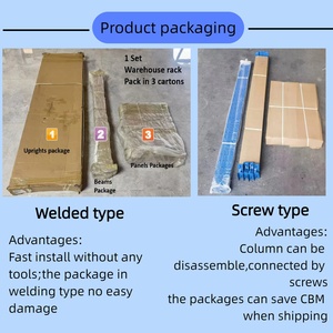 重型仓库货架 冷轧钢货架 可拆卸储物架 仓库货架 货架工厂 - Product Image 6