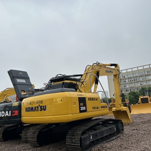 Original Japan Komatsu PC200 <b>Second</b> <b>Hand</b> Hydraulic Excavator Medium Construction Digger - Product Image 1