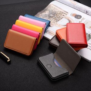 Business Name <b>Card</b> <b>Holder</b> Luxury PU Leather Credit <b>Card</b> ID Case <b>Holder</b> <b>for</b> Men Women Business <b>Card</b> Case <b>Wallet</b> - Product Image 1