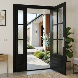 Portes <span class=keywords><strong>sur</strong></span> <span class=keywords><strong>mesure</strong></span> haut de gamme abordables, spécifiquement conçues pour le marché nord-américain, <span class=keywords><strong>porte</strong></span> <span class=keywords><strong>d</strong></span>'<span class=keywords><strong>entrée</strong></span> de sécurité en fer chinois de qualité NFRC - Product Image 6