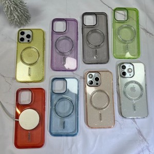 เคสโทรศัพท์ Senyork Factory แบบใส ป้องกันรอยนิ้วมือ กันกระแทก ผลิตจาก TPU นิ่ม รองรับการชาร์จไร้สายแบบแม่เหล็ก สีสันสดใส ขายส่ง - Product Image 6