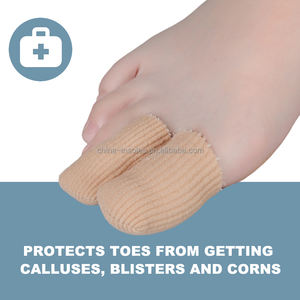 Tissu gel doublure prévenir blister maïs callus <span class=keywords><strong>marteau</strong></span> orteils tubes bouchons séparateur couverture manches orteils protecteurs - Product Image 2