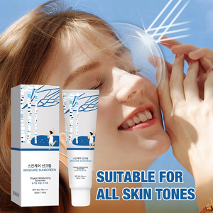 2025 Tint <b>Sunscreen</b> Cream High Spf <b>Waterproof</b> Anti-aging Moisturizing Whitening Effects Containing Vitamin E 50g for Women - Product Image 3