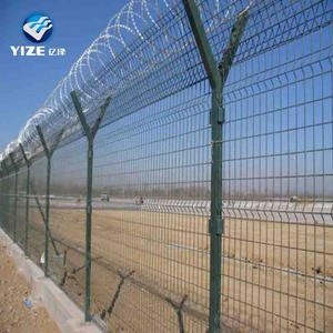 Sản Xuất Tại Trung Quốc Giá Rẻ Prefab Pvc Bảo Mật Hàng Rào Panels/Hàng Rào Kim Loại Lưới (YIZE Nhà Máy) - Product Image 6