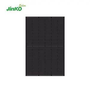 Full black solar panel Jinko Tiger N-Type 420w 425w 430w 435w for European market black frame 30years warranty