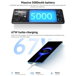 <span class=keywords><strong>Xiaomi</strong></span> <span class=keywords><strong>Redmi</strong></span> <span class=keywords><strong>Note</strong></span> <span class=keywords><strong>12</strong></span> <span class=keywords><strong>Pro</strong></span> 5G Smartphone Dimensity 1800 <span class=keywords><strong>8GB</strong></span> + <span class=keywords><strong>128GB</strong></span> Triple Back Caméras 120Hz Affichage NFC 67W Chargement - Product Image 3