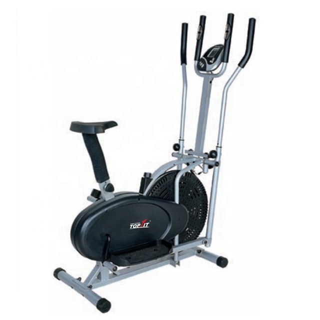 Wholesale Indoor Fitness Equipment 2 in 1 Exercise Air Bike /Elliptical Trainer