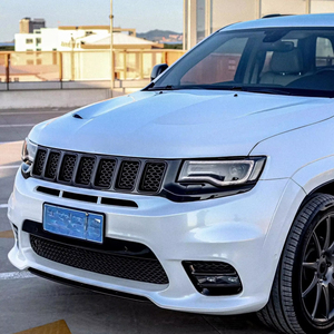 Kit de Carrocería de Alta Calidad para <span class=keywords><strong>Jeep</strong></span> Grand <span class=keywords><strong>Cherokee</strong></span> 2011-2021, Estilo SRT8, Parachoques Delantero y Trasero, Parrilla, Luces Antiniebla, Actualización Plug and Play - Product Image 1