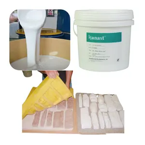 液体硅橡胶石膏墙砖工艺品PU树脂混凝土模具制造RTV-2硅橡胶原料