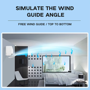 Déflecteur <span class=keywords><strong>de</strong></span> climatiseur pliable réglable universel pour bureau à domicile déflecteur <span class=keywords><strong>de</strong></span> <span class=keywords><strong>vent</strong></span> <span class=keywords><strong>de</strong></span> climatisation anti-coup droit - Product Image 6