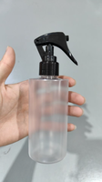 Flacon pulvérisateur de luxe 100 120ml 150ml 250ml pour brume corporelle fine, idéal pour salon de coiffure et barbier, réutilisable, avec gâchette, anti-fuite et durable