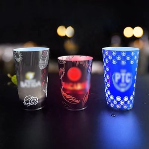 Vaso de Plástico con Luz Led Intermitente Personalizado para Fiestas y Bares - Product Image 6