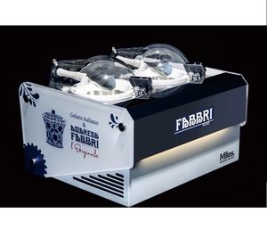 MILES GALAXY V2 MILANO ザ・アルティメット・ホレカ・ジェラートシステム プロデュース・ストア・アンド・ダイレクト・サーブ オールインワン 卓上ジェラートマシン - Product Image 6