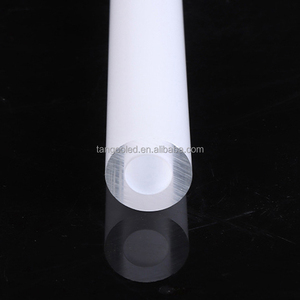 Tubo in PMMA Bicolore Opaco, Tubo Acrilico Personalizzato, Tubo in <span class=keywords><strong>Plexiglass</strong></span> Trasparente per Illuminazione LED, Cilindro in Acrilico - Product Image 2