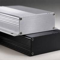Boîtiers de projet personnalisés, boîtier électronique, boîtier métallique pour PCB, boîtier d'instrument CNC, petit boîtier en aluminium, boîtier de projet