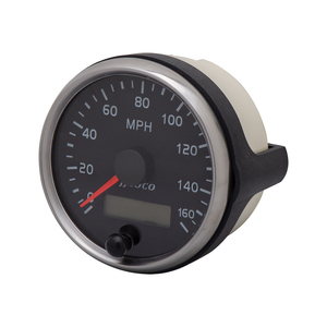 Velocímetro Universal de 85mm con retroiluminación, medidor de velocidad de 160MPH, 12V, 24V, con <span class=keywords><strong>LCD</strong></span>, para coche, camión, barco, Motor - Product Image 3