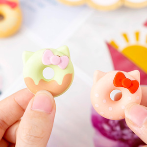 Set di 5 Gomme da Cancellare a Forma di Ciambella con Fiocco, Carine e Creative, per Scuola e Cancelleria - Product Image 6