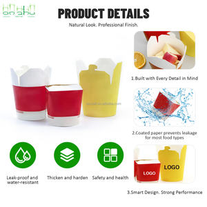 Caja de papel desechable de fideos y Doner <span class=keywords><strong>Kebab</strong></span> impresa personalizada Caja de envoltura de <span class=keywords><strong>Kebab</strong></span> y <span class=keywords><strong>kebab</strong></span> personalizada - Product Image 2