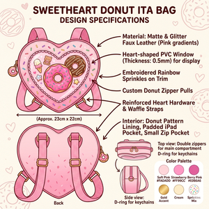<span class=keywords><strong>Sac</strong></span> bandoulière rond en <span class=keywords><strong>cuir</strong></span> PU de qualité supérieure, personnalisé, style Kawaii Star Prism Magical Girl Ita Bag, idéal pour les conventions d'anime et le quotidien - Product Image 4