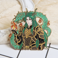 Broche en émail découpée sur mesure Dragon Knight Anime, broche 3D en alliage de zinc, directement de l'usine depuis 18 ans pour un cadeau créatif et de collection