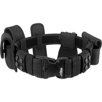 Ceinture Tactique Multifonctionnelle d'Extérieur avec Pochettes Moulées – Kit d'Équipement Modulaire Robuste pour Sécurité
