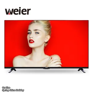 Оптовые продажи 32-дюймовый телевизор цена панели-On Line Весенний фестиваль, дешевая цена, китайский Телевизор, 32 * дюймовый светодиодный смарт-телевизор, СВЕТОДИОДНАЯ ТВ-панель 32 дюйма