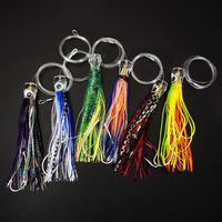 CHEERY Leurre de pêche bionique en résine, 6,5 pouces, 43g, pour la pêche au trolling de gros poissons (thon, marlin, wahoo) en eau salée, type jupe de calmar/poulpe