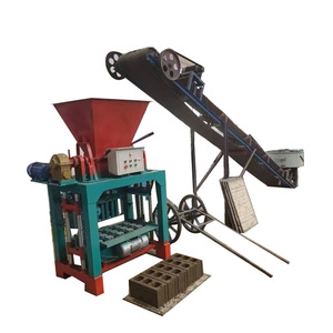 Small Cement Brick <strong>Machine</strong> Line Hydraulic Pressure Building Material <strong>Concrete</strong> Hollow Semi-Automatic Non-Burning <strong>Block</strong> <strong>Machine</strong> - Product Image 2