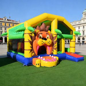 Outdoor Commercial Bouncy Castle Jumping Castle Lion <b>Inflatable</b> Bounce Castle for Kids Adults Party - Product Image 1