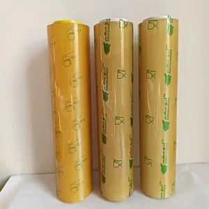 Compostable Cling Wrap 100% Biodegradable Food Wrap Cling Wrap Eco-friendly Packing Food