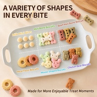 Biscuits pour chiens cuits, en gros, marque privée OEM, assortiment de biscuits croustillants, friandises saines pour animaux de compagnie, personnalisation de la marque, approvisionnement en vrac