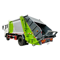 Camion à ordures compacteur Dongfeng Kinland 12CBM à benne arrière, poids total autorisé 16200 kg, véhicule d'assainissement pour déchets municipaux