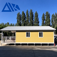 Maisons pliantes de luxe personnalisables à 2, 3 ou 4 chambres ; Petites maisons modulaires préfabriquées extensibles en conteneurs.