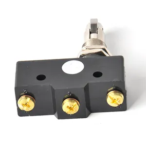 Hot Selling 2023 New Supply Mini Type Panel Mounted Roller Plunger Micro Switches 3 Pin Screw Terminal SPST-NO Micro Switch