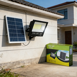 Projecteur LED extérieur IP66, projecteur extérieur à haute luminosité, projecteurs LED solaires extérieurs de haute qualité - Product Image 1
