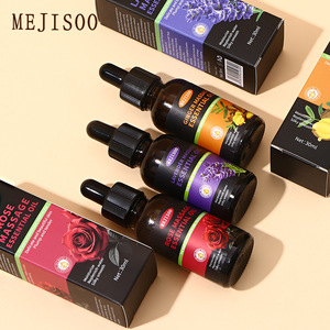 Huile de massage végétale aux extraits naturels de gingembre, rose et lavande (en option) – Hydratante et lissante pour le corps - Product Image 2