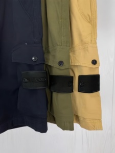 Shorts brodés texture pierre haute qualité 2026 – Style décontracté boyfriend pour homme, tendance streetwear estival insulaire - Product Image 4