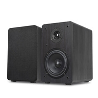 Haut-parleur de bibliothèque passif en bois pour woofer de 5 pouces, tweeter, amplificateur Hi-Fi 100W 8 Ohm, 2.0 canaux, pour home cinéma