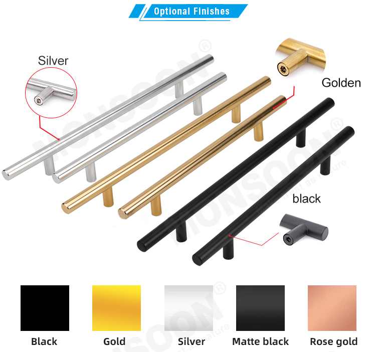 stainless steel handle