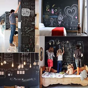 Adhesivo Decorativo Premium para Pared, Tipo Pizarra Negra, para Hogar y Escuela - Product Image 3