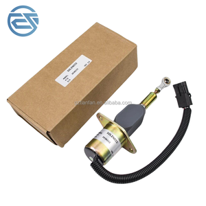 Válvula solenoide de apagado de motor para excavadora 24V 3930234, válvula de corte de combustible diésel para motor 6CT8.3 6D114 PC300-7 PC350-7 PC200-7 - Product Image 6